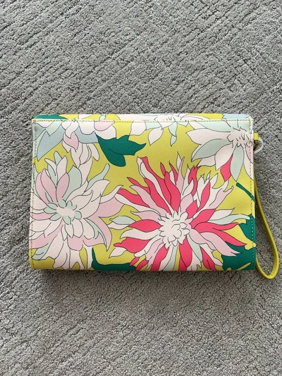 Ted Baker Floral Print Envelope Wristlet - Picture 3 of 12